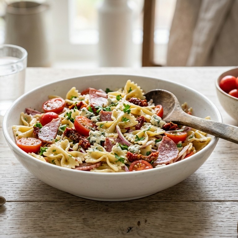 Koude pasta salade recept