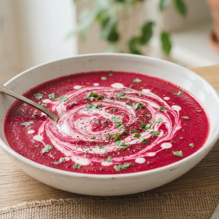 Koude rode bietensoep recept