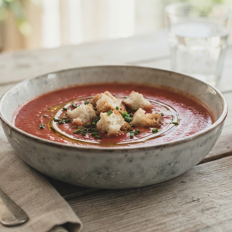 Koude tomatensoep II recept