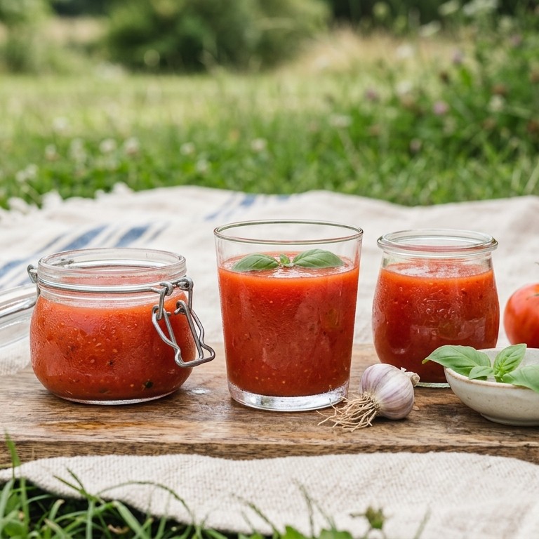 Koude tomatensoep voor picknick recept