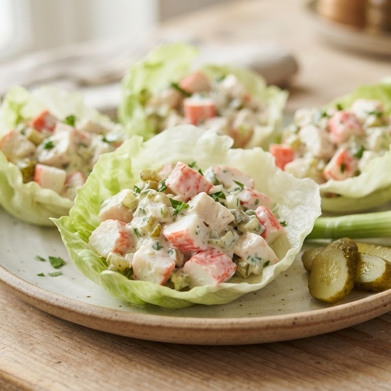 Krabstick salade recept
