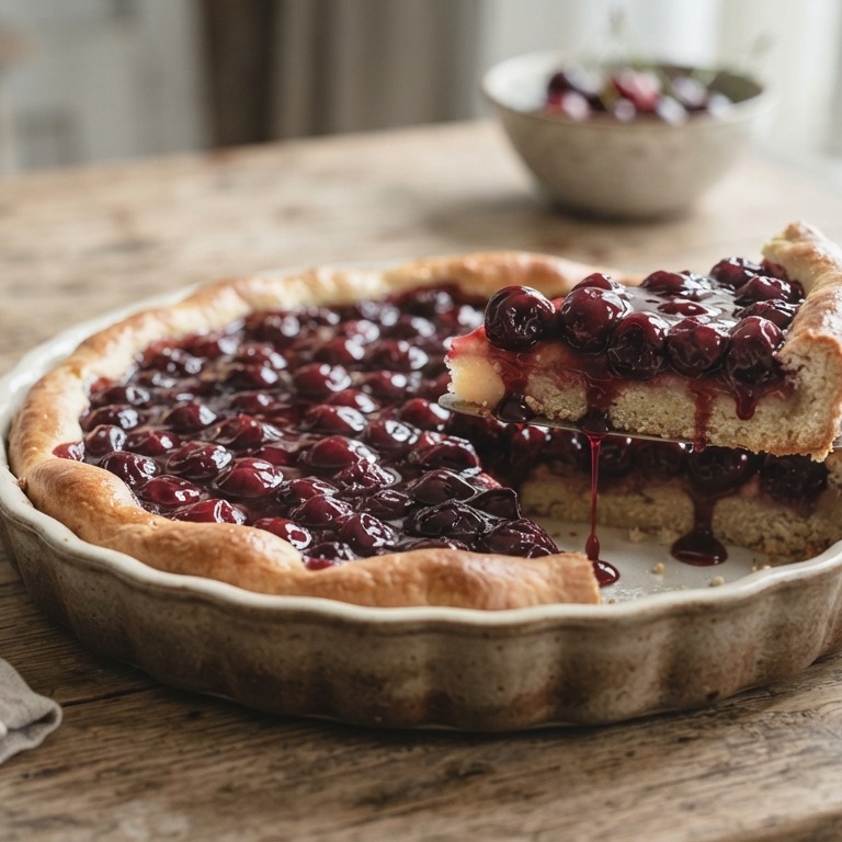 Krieken-vlaai recept
