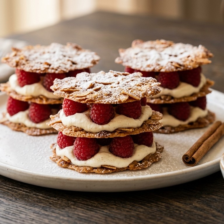 Krokante frambozentorentjes recept