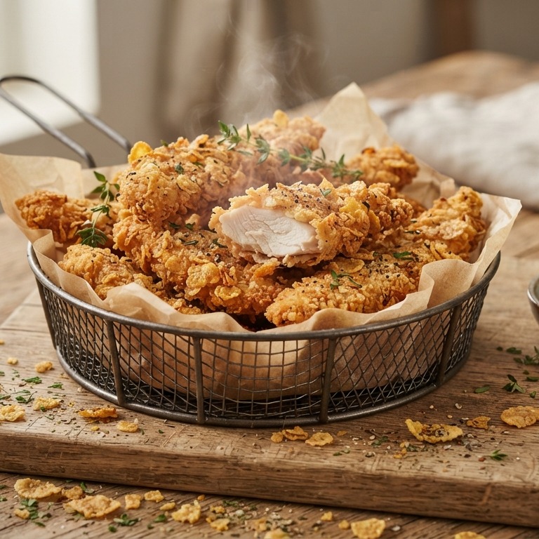 Krokante kip recept