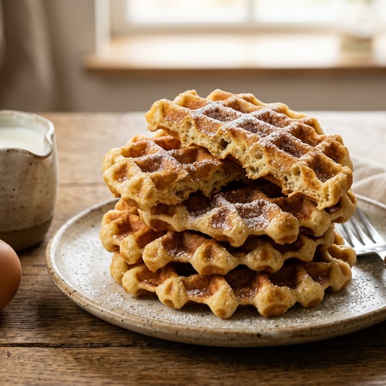 Krokante wafels recept