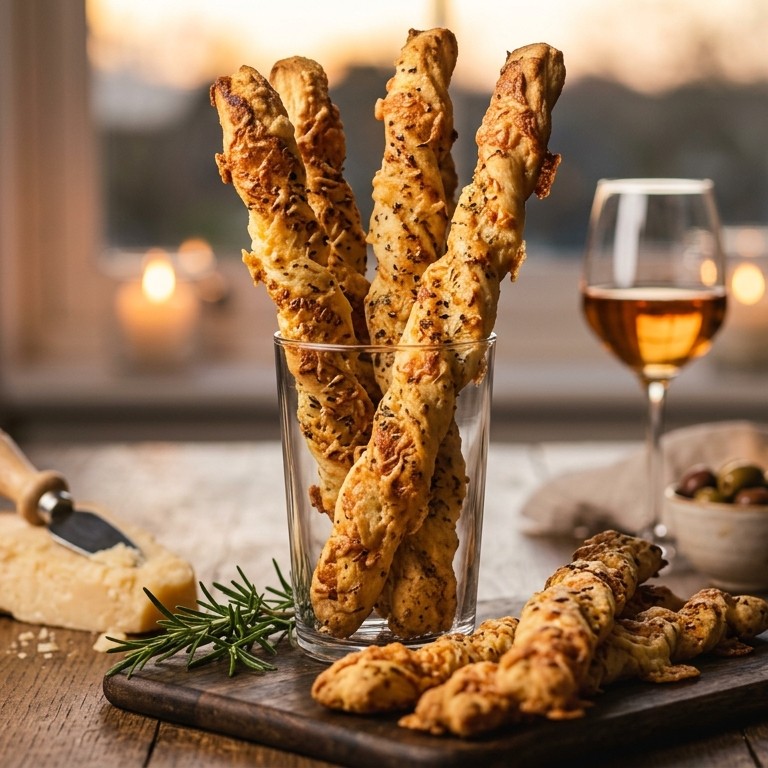 Kruiden en kaasstengels recept