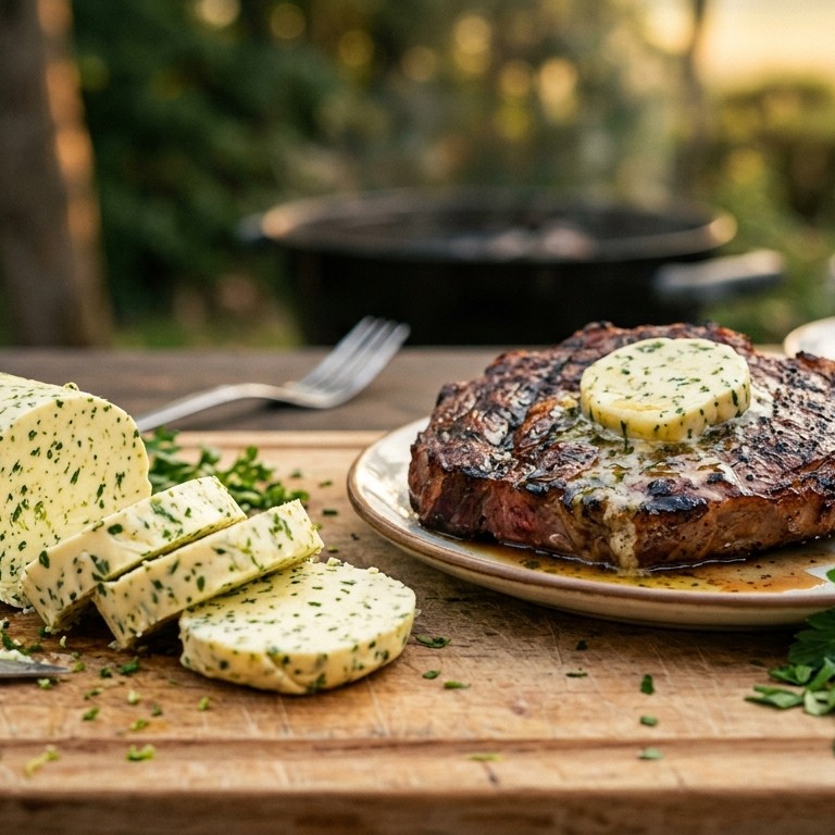 Kruidenboter met peterselie en limoensap recept