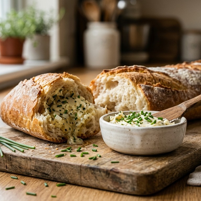 Kruidenboter met uien recept