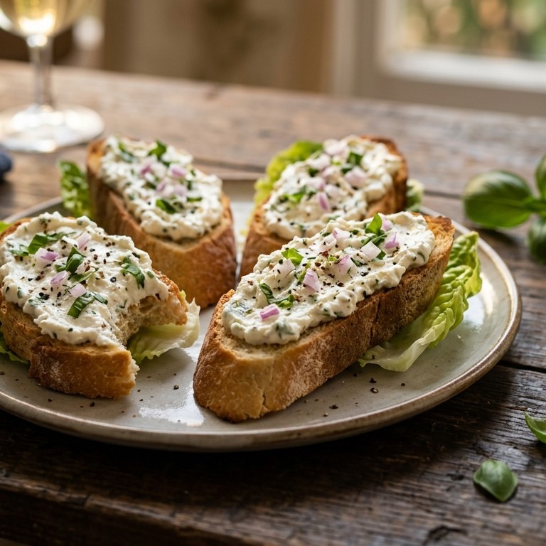 Kruidenfeta op stokbrood recept