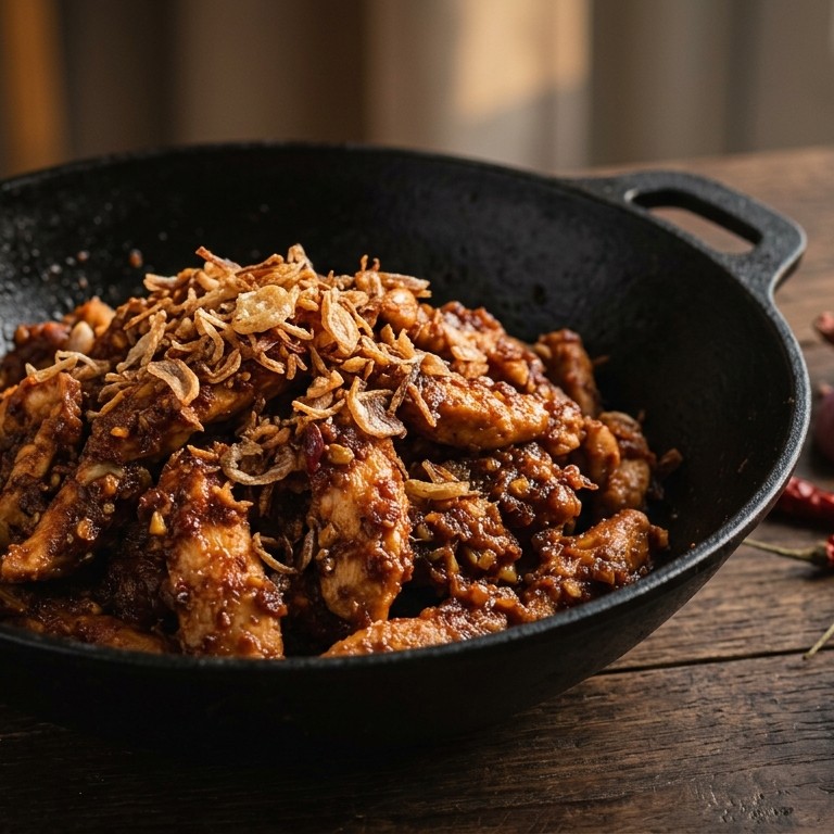 Kruidig gebakken kip recept