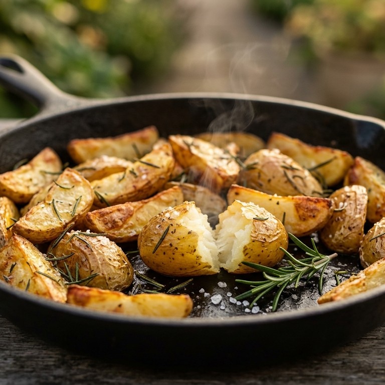 Kruidige aardappels uit de oven recept