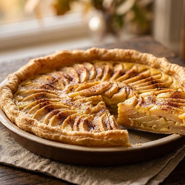 Kruidige appel-perentaart recept