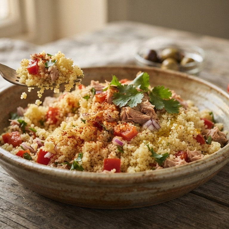 Kruidige couscoussalade recept
