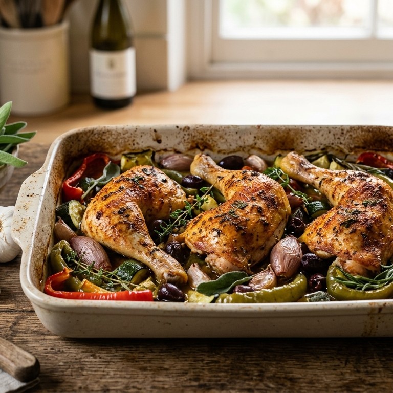 Kruidige kippenbouten recept