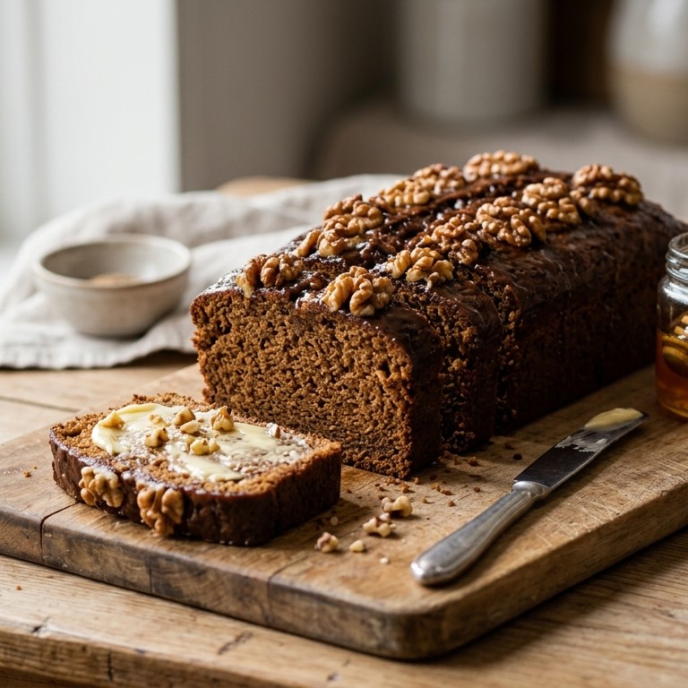 Kruidkoek met walnoten recept