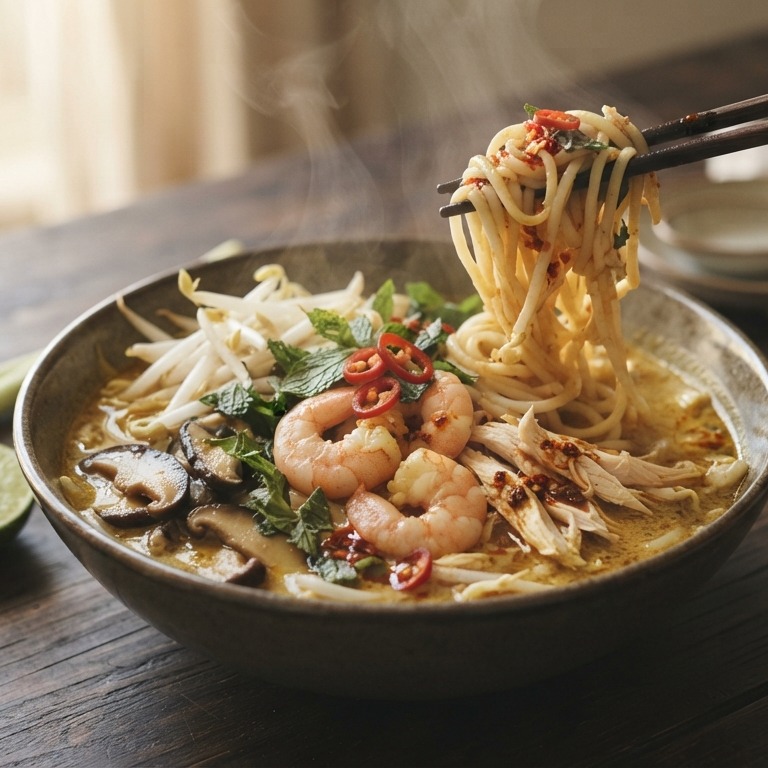 Laksa penang recept