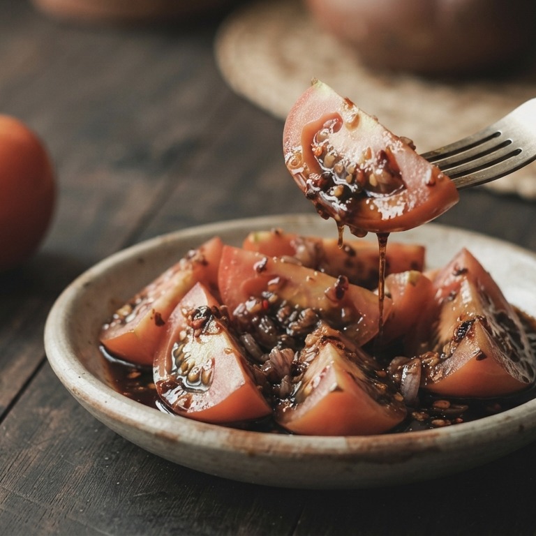 Lalab (groente gerecht van tomaat) recept