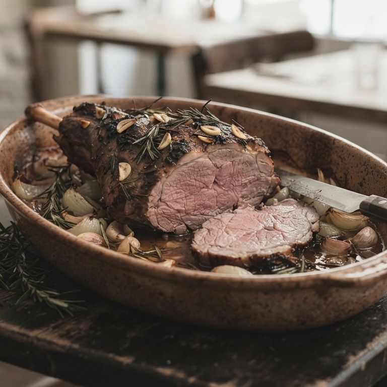 Lamsbout op zijn Provençaals recept