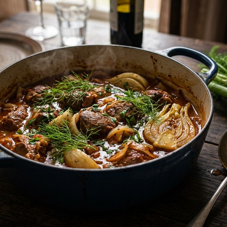 Lamsschotel met venkel recept