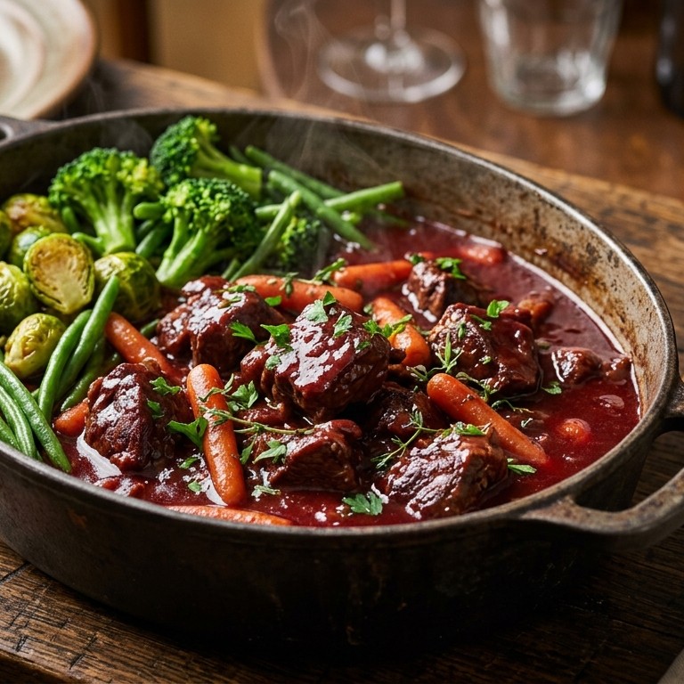 Lamsvlees met kriek recept