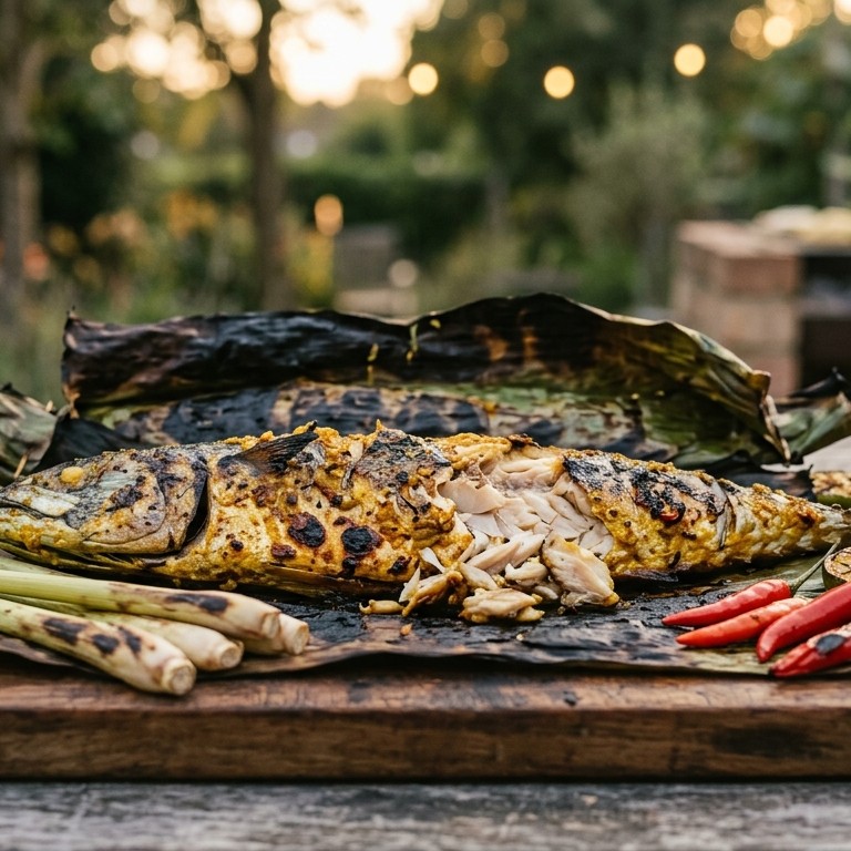 Langga Roko (makreel van BBQ) recept