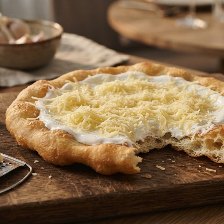 Langos recept