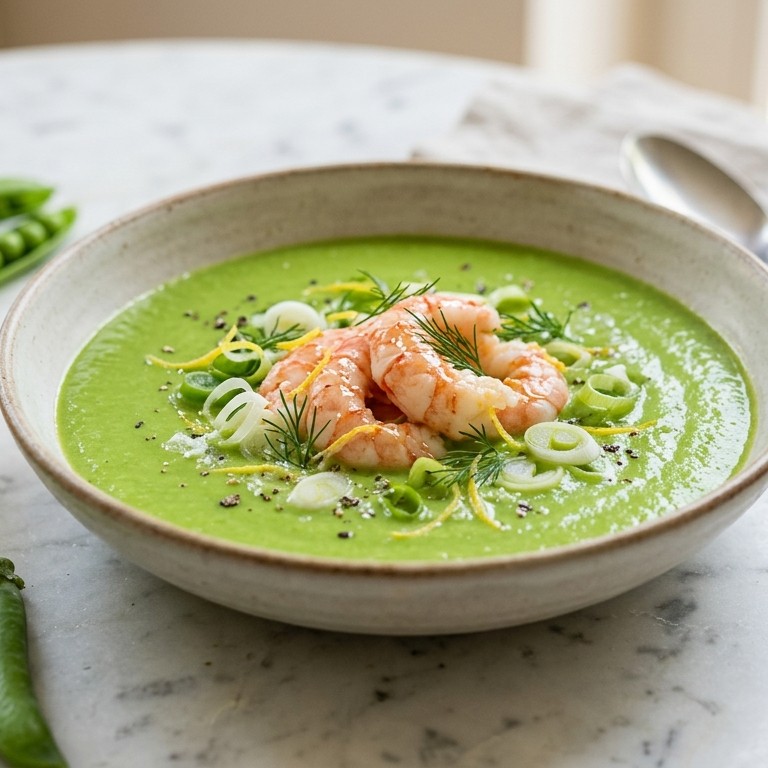 Langoustines in ijskoud soepje recept