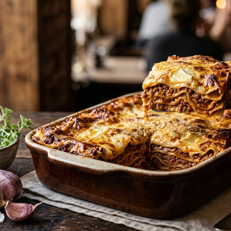 Lasagna met flair recept