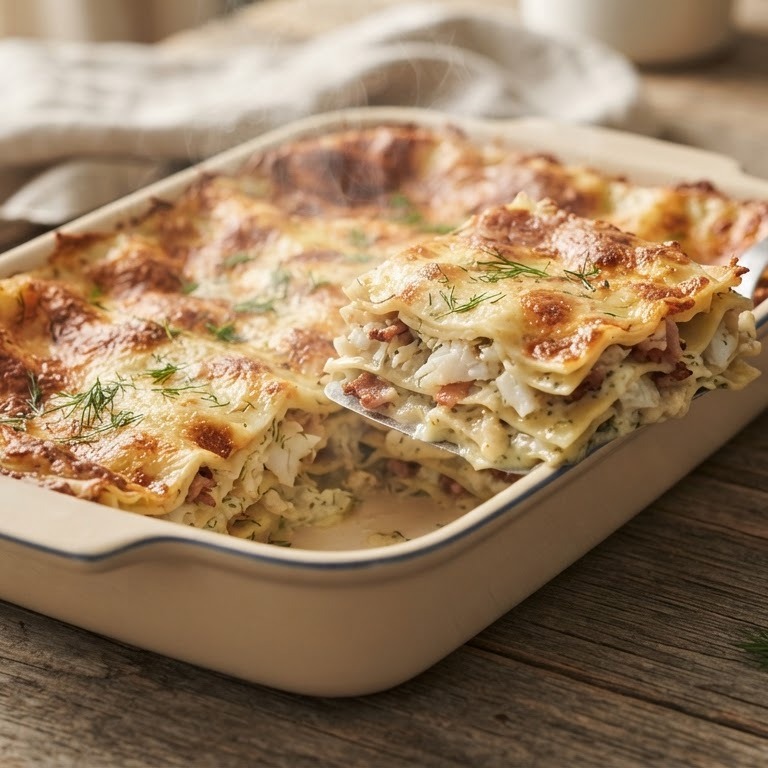 Lasagne van de Zee recept