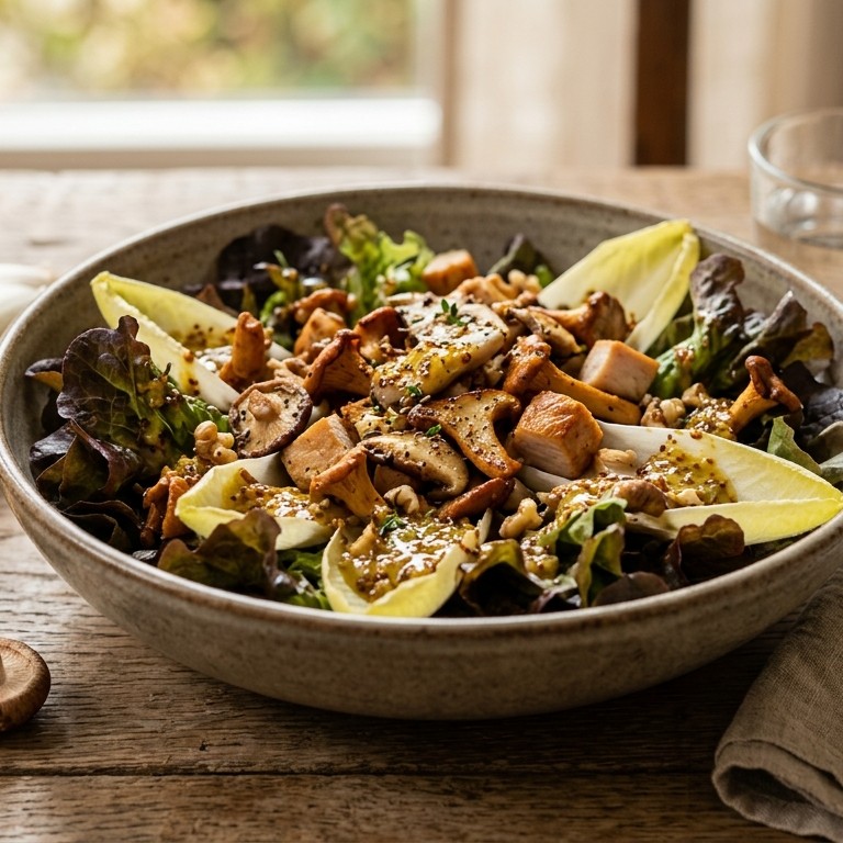 Lauw-warme herfstsalade recept