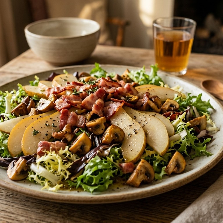 Lauwwarme herfstsalade recept