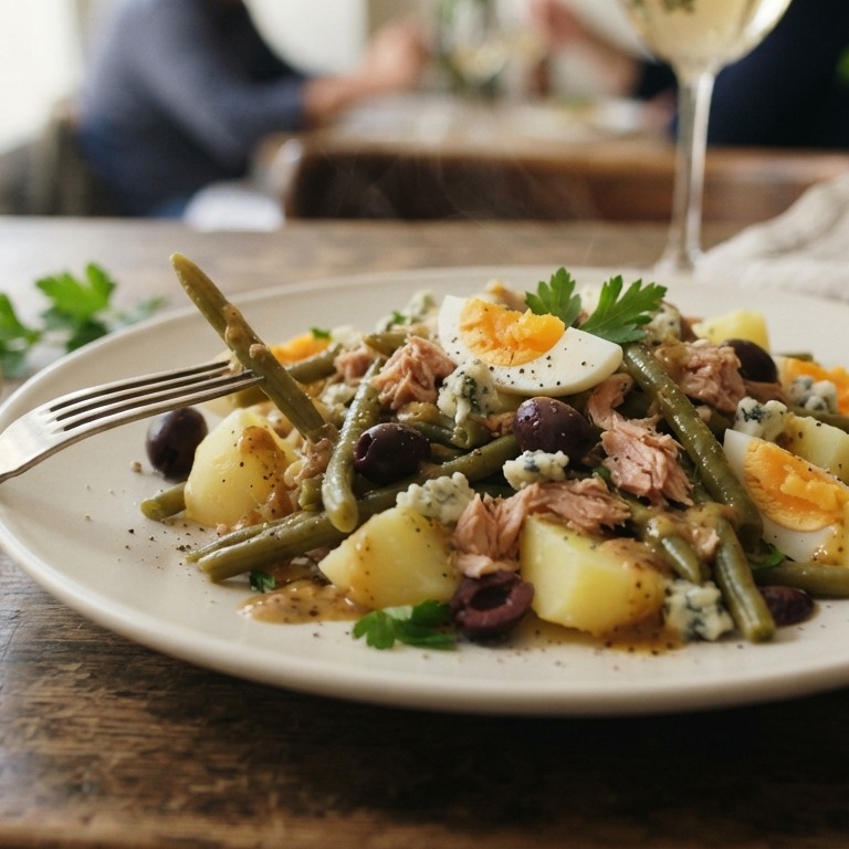 Lauwwarme salade recept