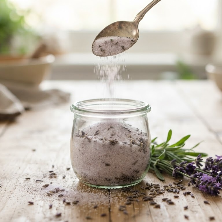Lavendel-suiker recept
