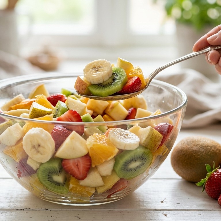 Lekkere fruitsalade recept