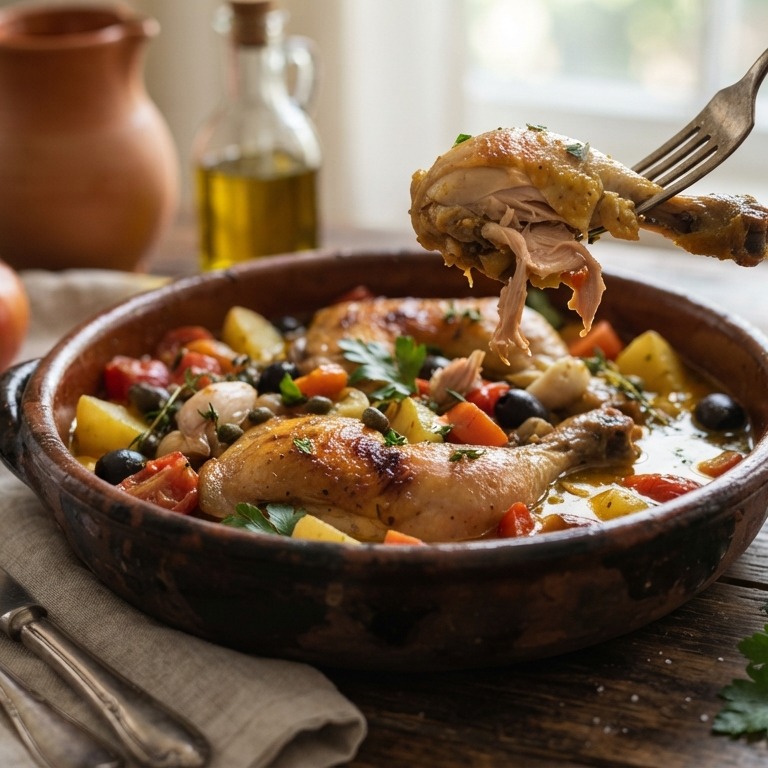 Lekkere kip met groenten recept