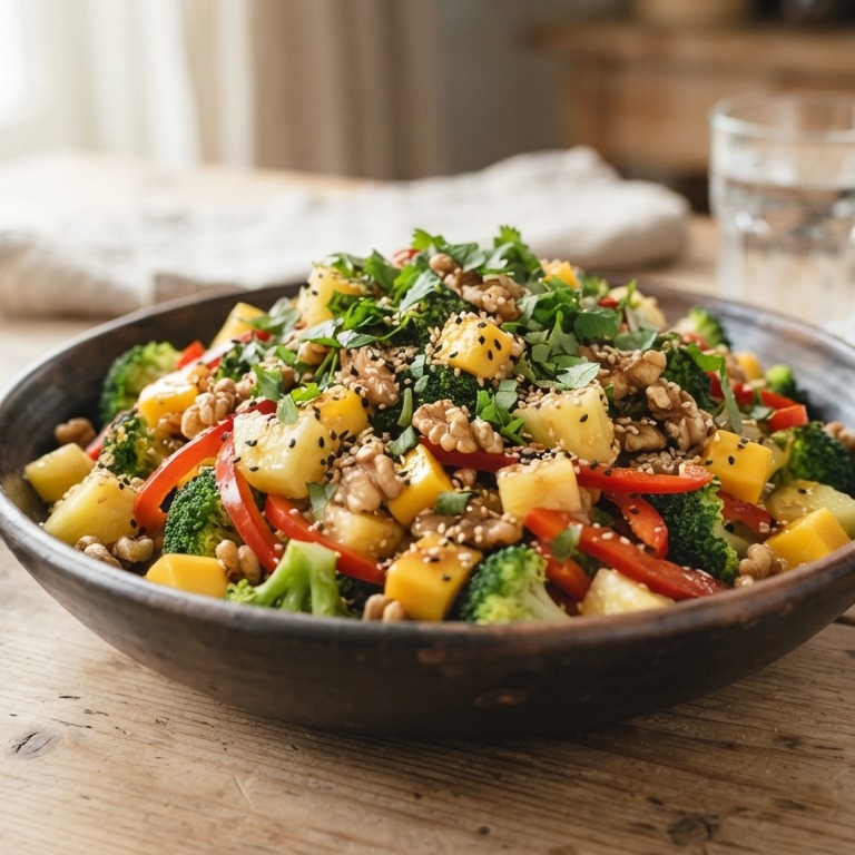 Lekkere salade met een oosters tintje recept