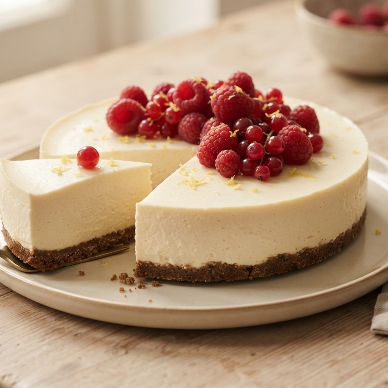 Lemon cheescake zonder oven! recept