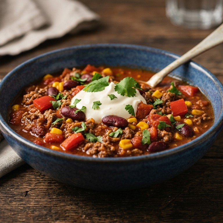 Light chili con carne recept