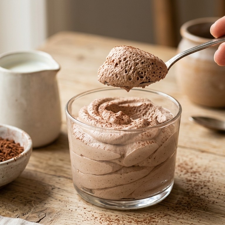 Light chocomousse recept