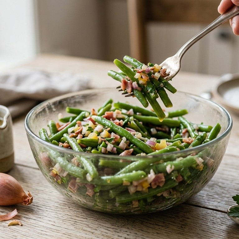 Limburgse bonensalade recept
