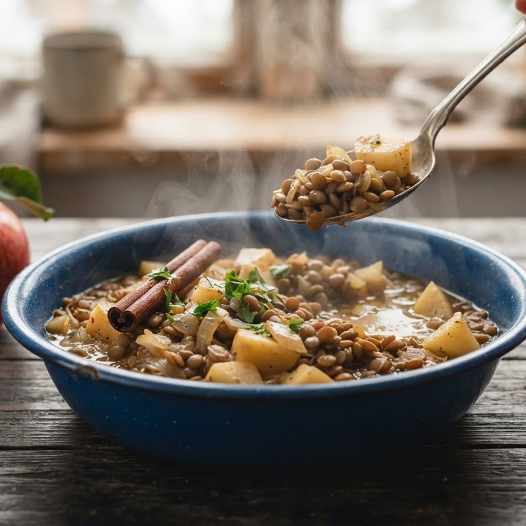 Linzen met appeltjes recept