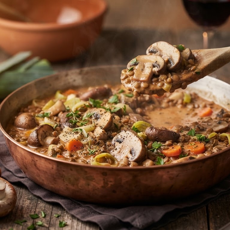Linzen ragout recept
