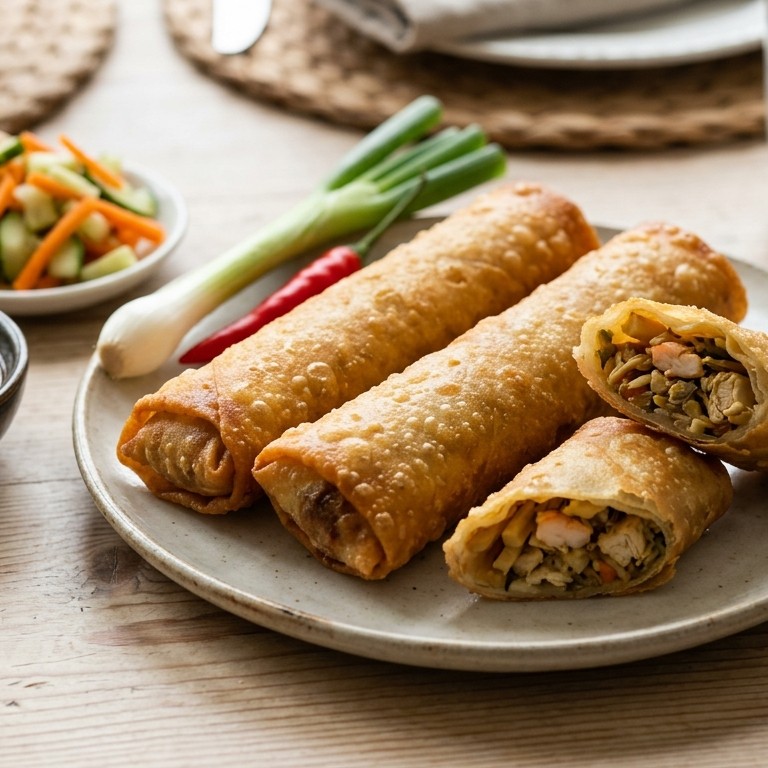 Loempia Semarang (loempia met atjar en saus) recept