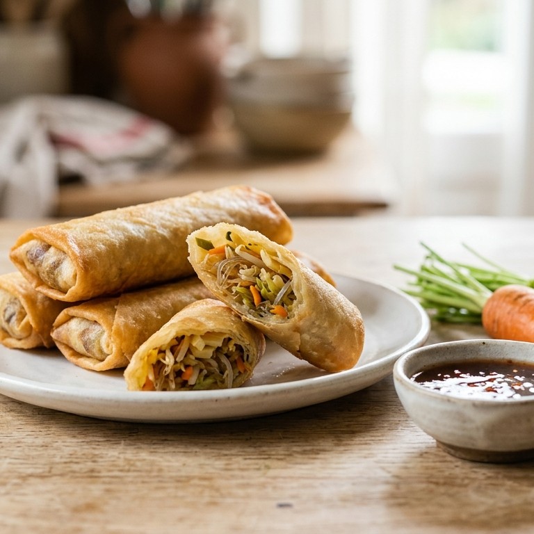 Loempia (vegetarisch) recept