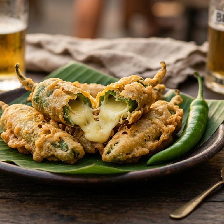 Lombok Keju (lomboks met kaas) recept