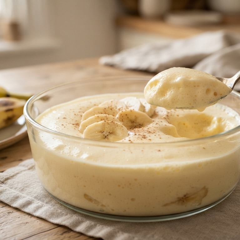 Luchtige bananenvla recept
