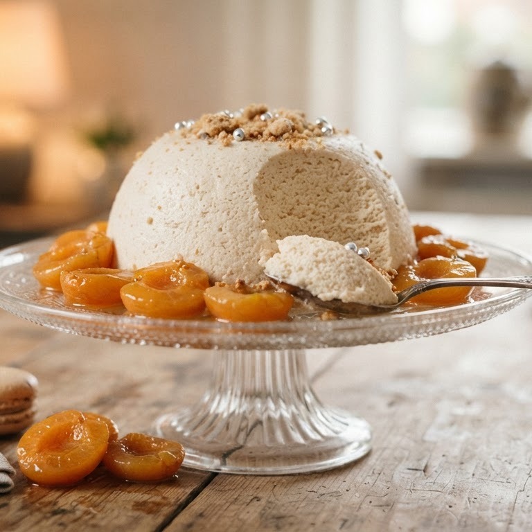 Luchtige bitterkoekjespudding recept