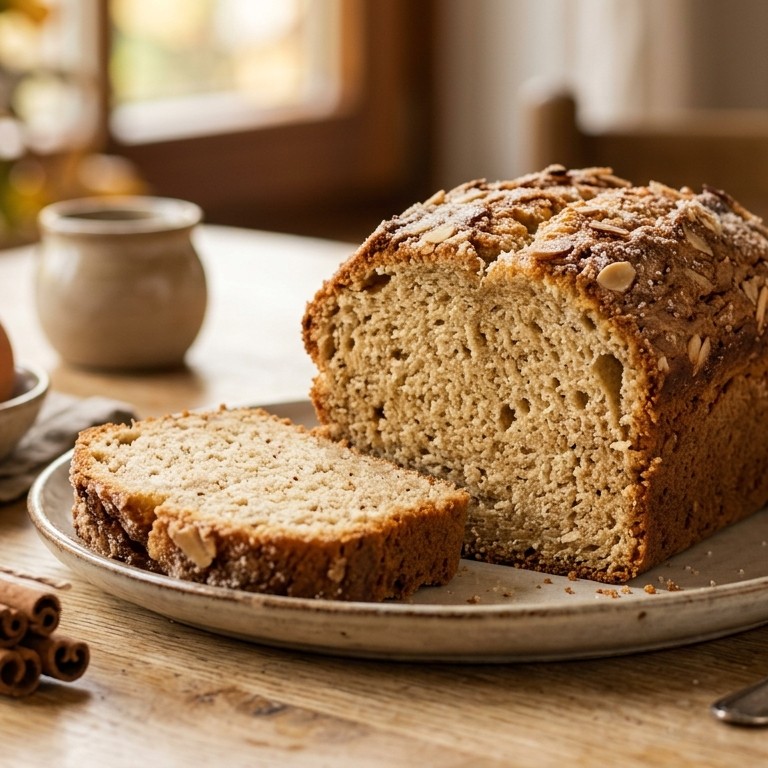 Luchtige kruidcake met kaneel, karamelextract en amandelextract recept