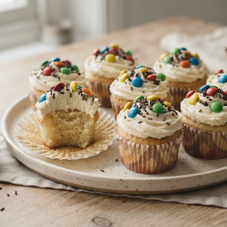 M&M's cakejes recept