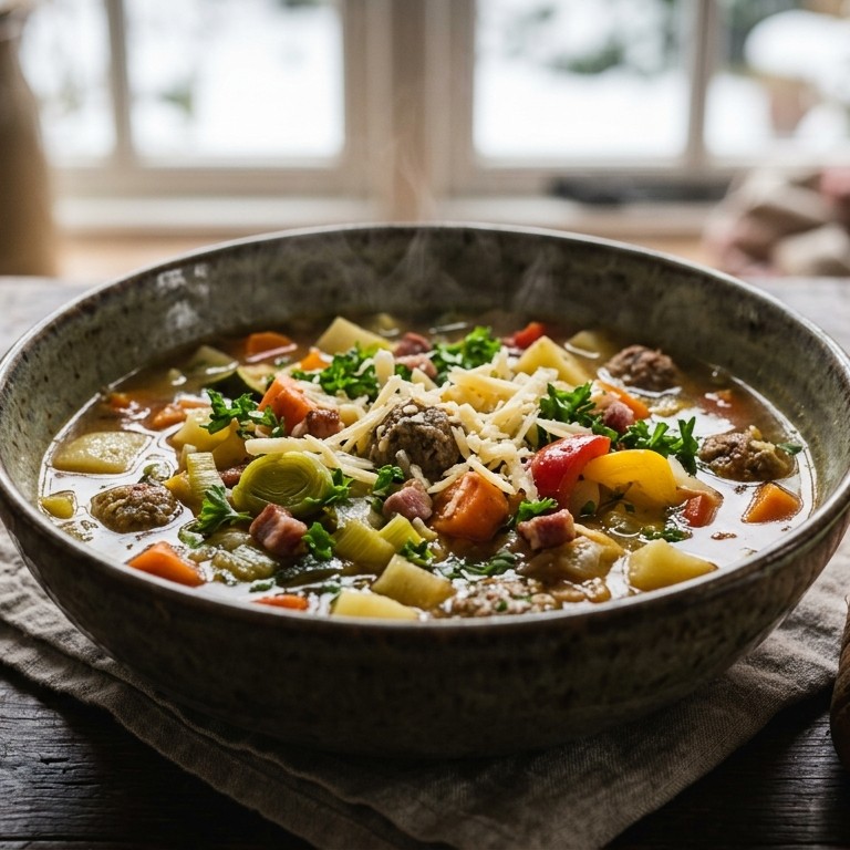 Maaltijdgroentesoep recept